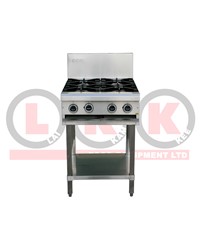 4 GAS OPEN BURNER COOKTOP WITH LEGS