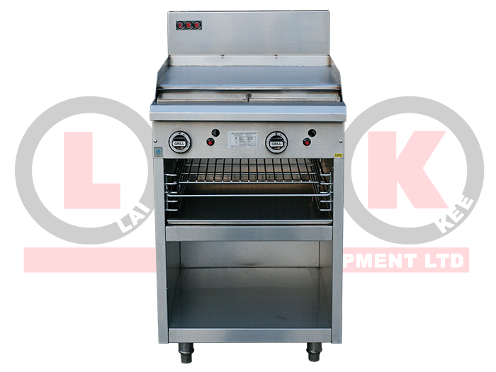 600mm GAS GRIDDLE + TOASTER
